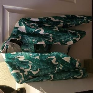 2 piece shorts and blazer outfit